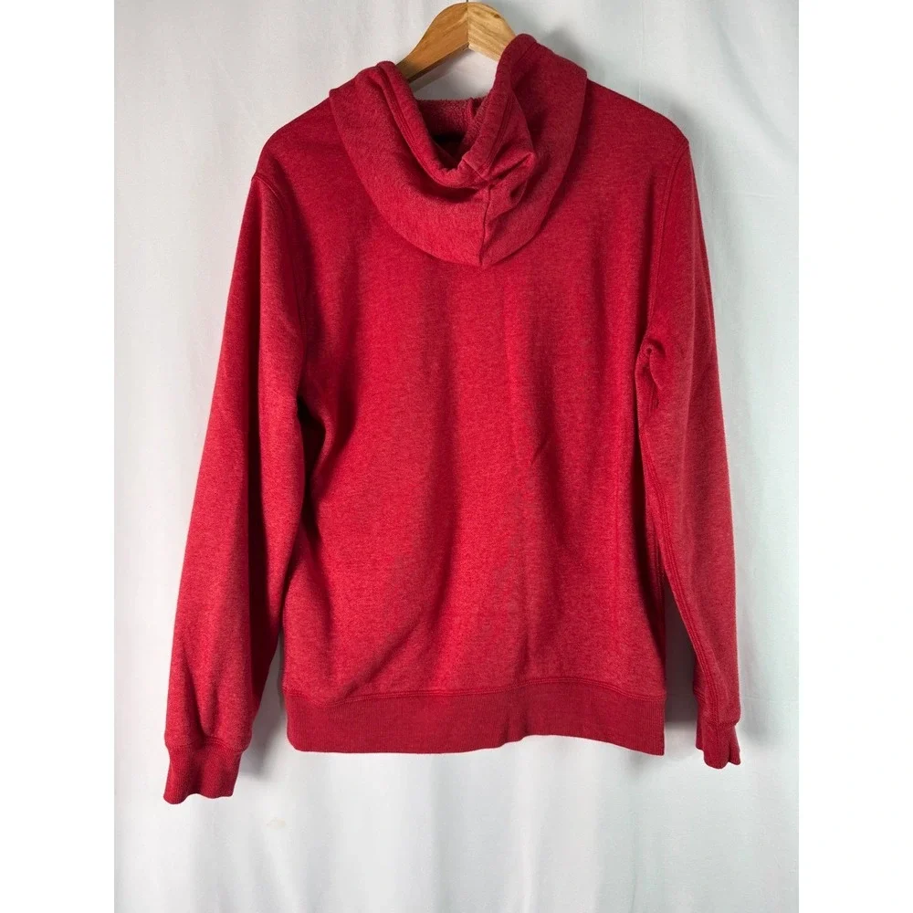 Levi's‎ Mens Red Hoodie Sweatshirt Pullover Graphic Logo Casual Activewear Small